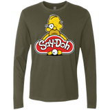 T-Shirts Military Green / Small Saydoh Men's Premium Long Sleeve