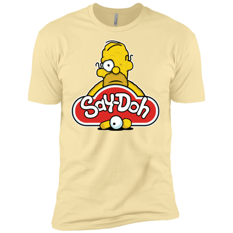 T-Shirts Banana Cream / X-Small Saydoh Men's Premium T-Shirt