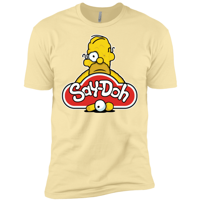 T-Shirts Banana Cream / X-Small Saydoh Men's Premium T-Shirt