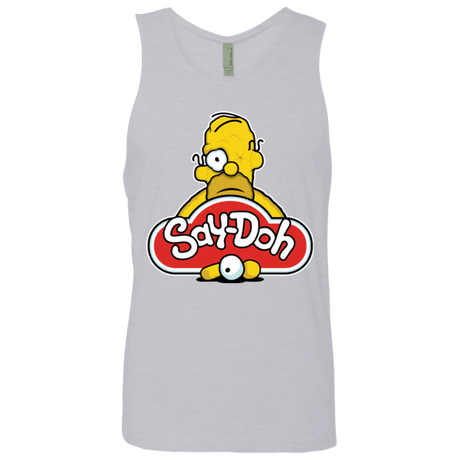 T-Shirts Heather Grey / Small Saydoh Men's Premium Tank Top