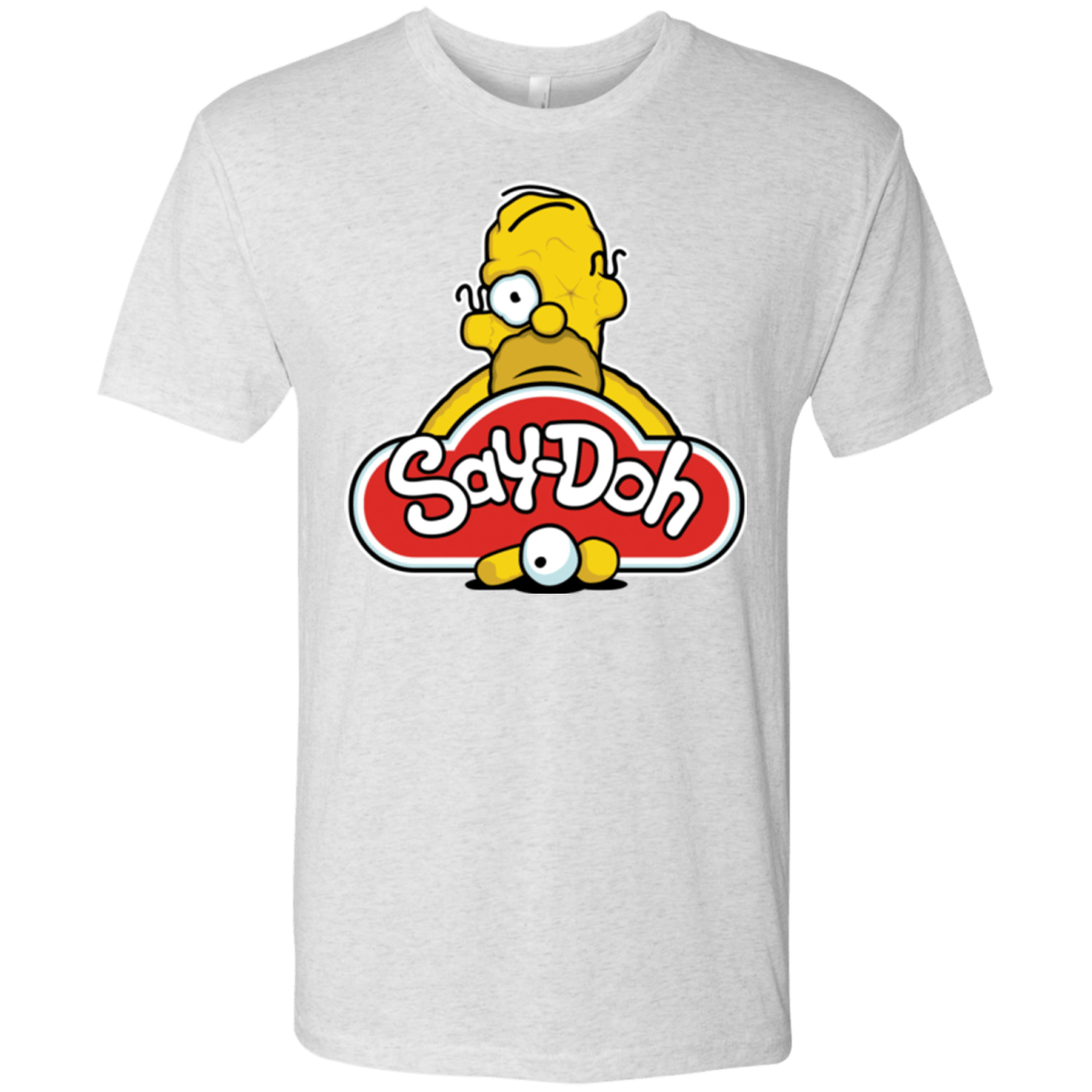 T-Shirts Heather White / Small Saydoh Men's Triblend T-Shirt