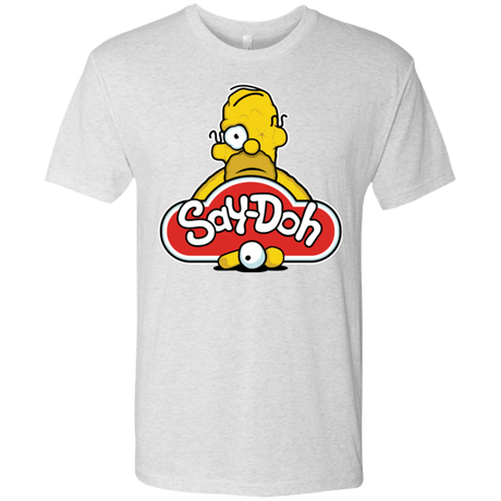 T-Shirts Heather White / Small Saydoh Men's Triblend T-Shirt