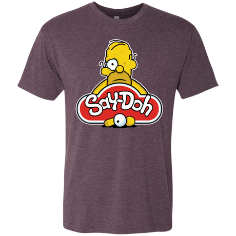 T-Shirts Vintage Purple / Small Saydoh Men's Triblend T-Shirt