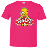 T-Shirts Hot Pink / 2T Saydoh Toddler Premium T-Shirt