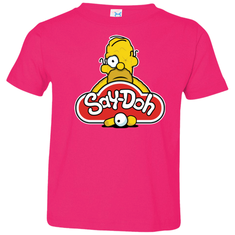 T-Shirts Hot Pink / 2T Saydoh Toddler Premium T-Shirt