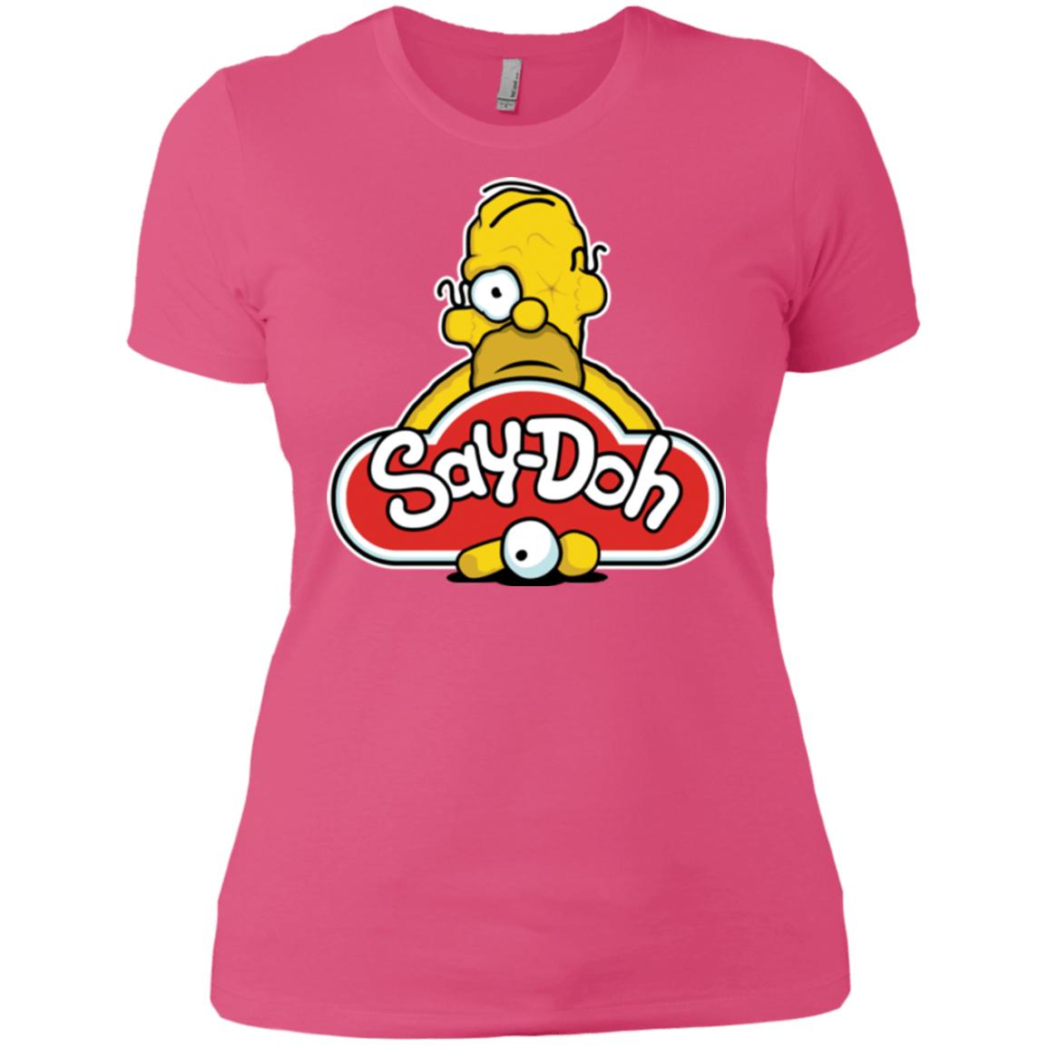 T-Shirts Hot Pink / X-Small Saydoh Women's Premium T-Shirt