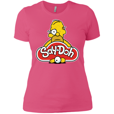 T-Shirts Hot Pink / X-Small Saydoh Women's Premium T-Shirt