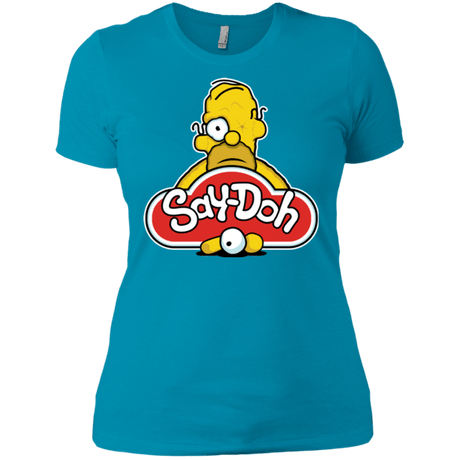 T-Shirts Turquoise / X-Small Saydoh Women's Premium T-Shirt