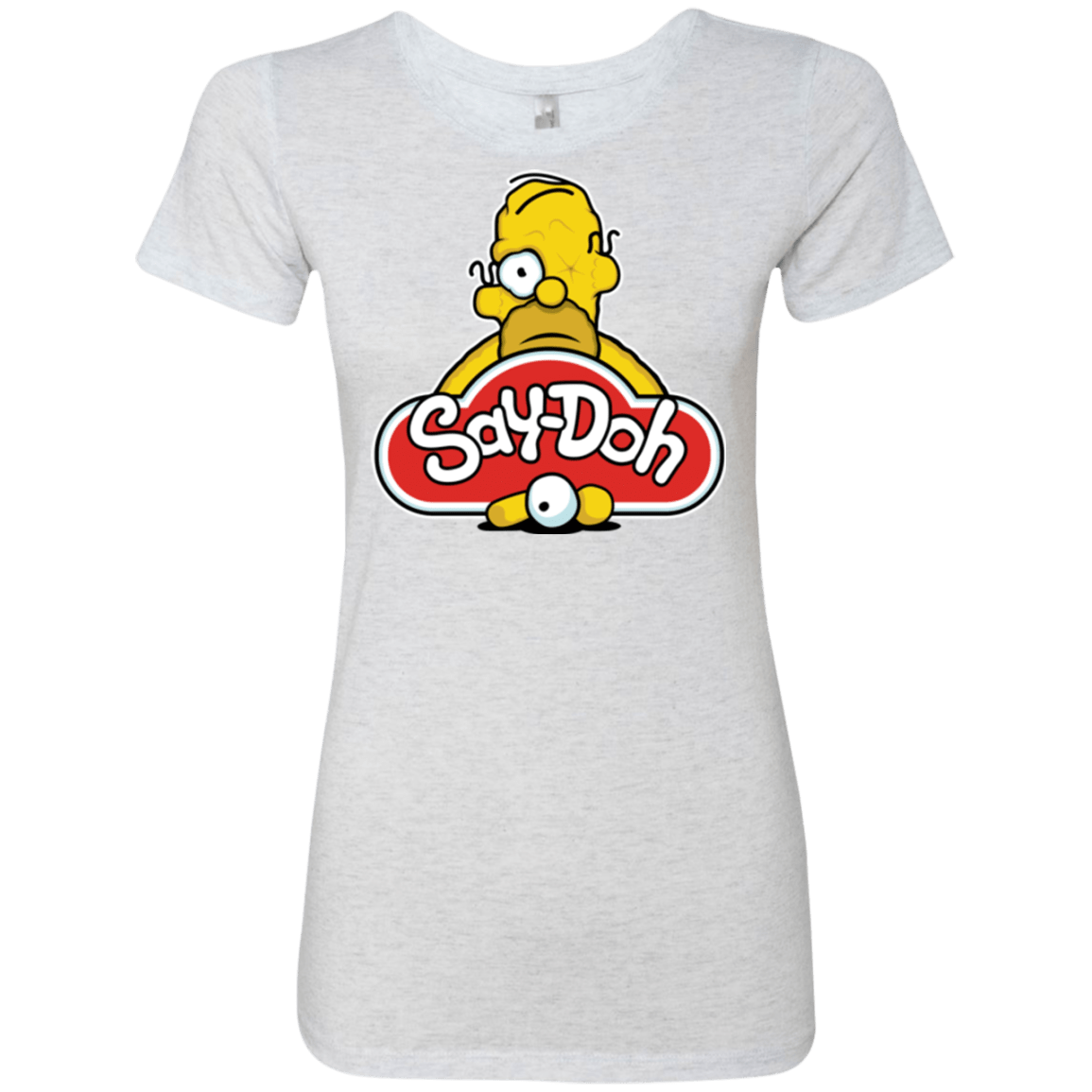 T-Shirts Heather White / Small Saydoh Women's Triblend T-Shirt