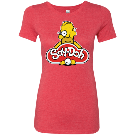 T-Shirts Vintage Red / Small Saydoh Women's Triblend T-Shirt
