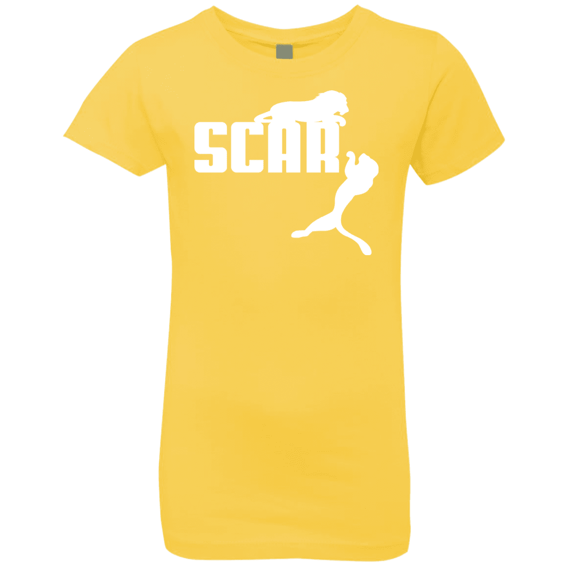 T-Shirts Vibrant Yellow / YXS Scar! Girls Premium T-Shirt
