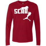 T-Shirts Cardinal / S Scar! Men's Premium Long Sleeve
