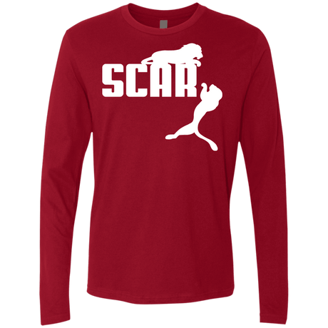 T-Shirts Cardinal / S Scar! Men's Premium Long Sleeve