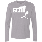 T-Shirts Heather Grey / S Scar! Men's Premium Long Sleeve