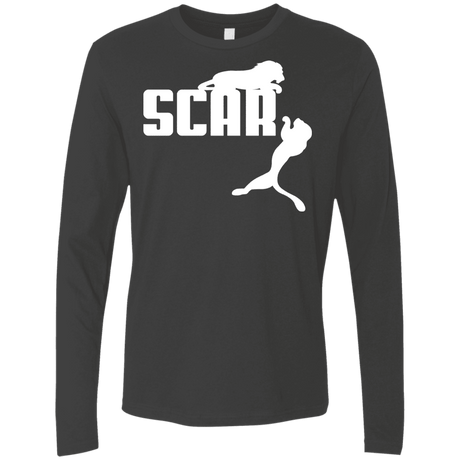 T-Shirts Heavy Metal / S Scar! Men's Premium Long Sleeve