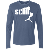 T-Shirts Indigo / S Scar! Men's Premium Long Sleeve