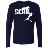 T-Shirts Midnight Navy / S Scar! Men's Premium Long Sleeve