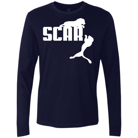 T-Shirts Midnight Navy / S Scar! Men's Premium Long Sleeve