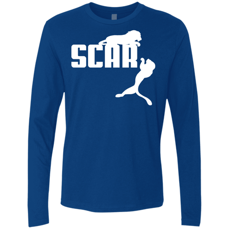 T-Shirts Royal / S Scar! Men's Premium Long Sleeve