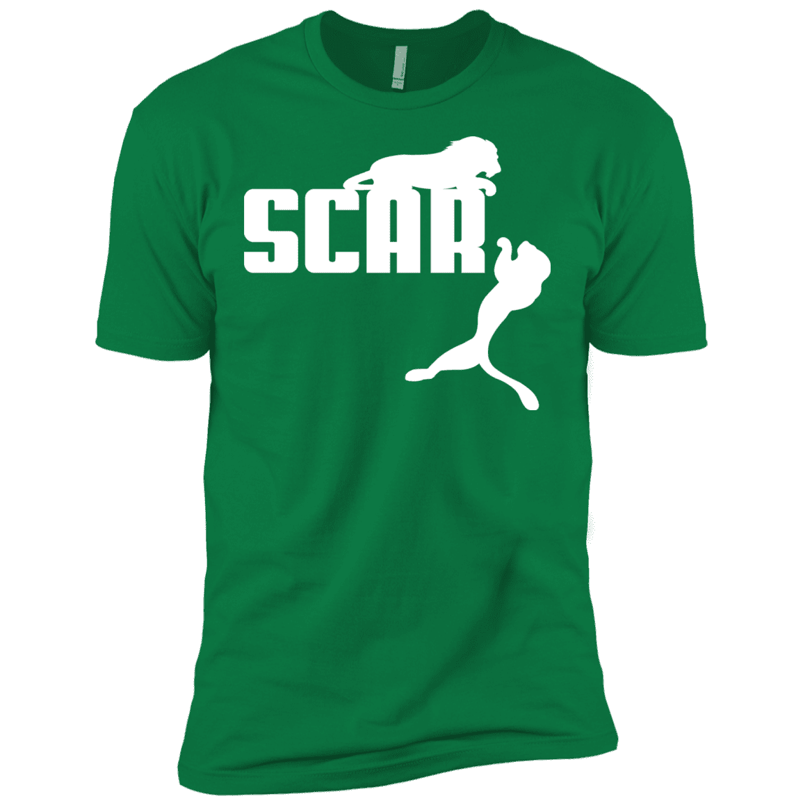 T-Shirts Kelly Green / X-Small Scar! Men's Premium T-Shirt