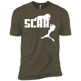 T-Shirts Military Green / X-Small Scar! Men's Premium T-Shirt