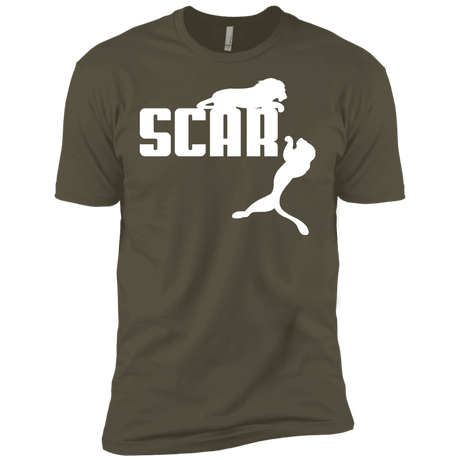 T-Shirts Military Green / X-Small Scar! Men's Premium T-Shirt