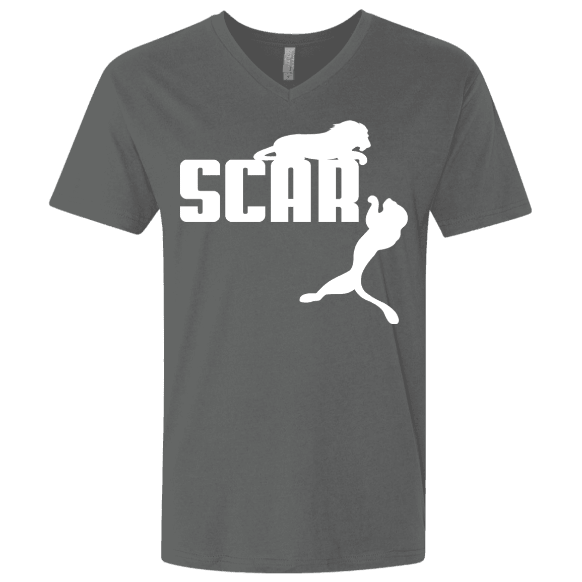 T-Shirts Heavy Metal / X-Small Scar! Men's Premium V-Neck