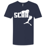 T-Shirts Midnight Navy / X-Small Scar! Men's Premium V-Neck