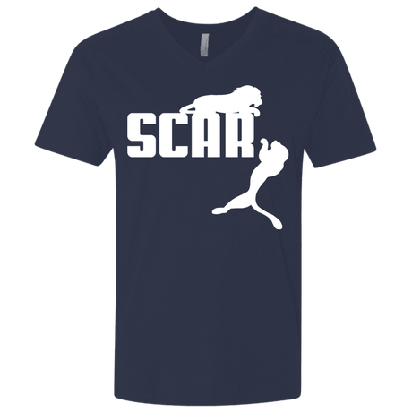 T-Shirts Midnight Navy / X-Small Scar! Men's Premium V-Neck