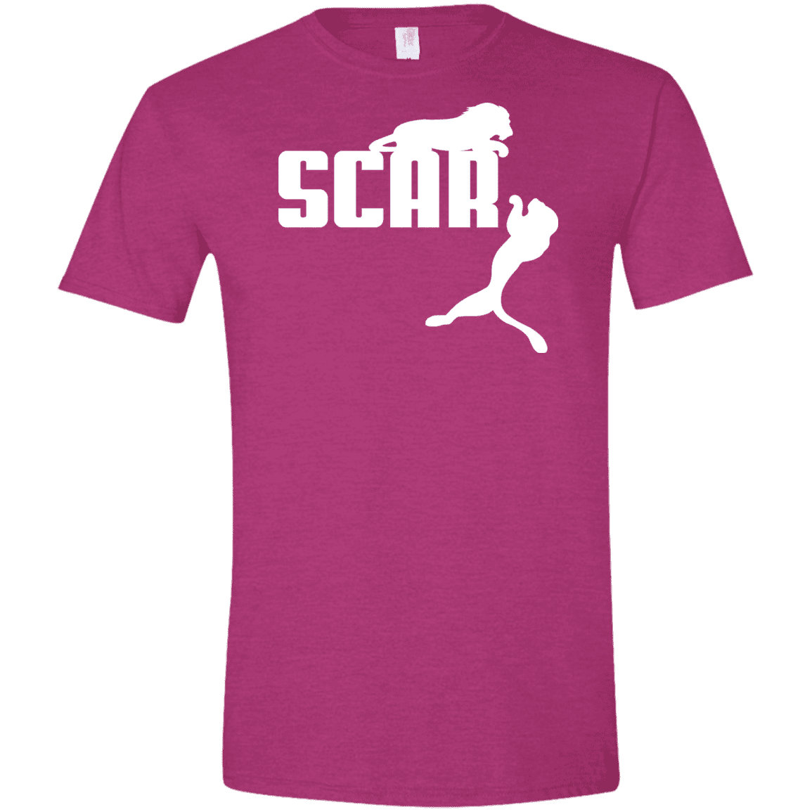 T-Shirts Antique Heliconia / S Scar! Men's Semi-Fitted Softstyle