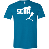 T-Shirts Antique Sapphire / S Scar! Men's Semi-Fitted Softstyle