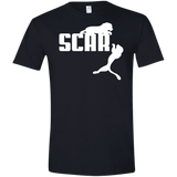 T-Shirts Black / X-Small Scar! Men's Semi-Fitted Softstyle