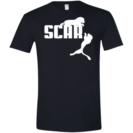 T-Shirts Black / X-Small Scar! Men's Semi-Fitted Softstyle