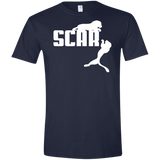 T-Shirts Navy / X-Small Scar! Men's Semi-Fitted Softstyle
