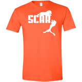 T-Shirts Orange / S Scar! Men's Semi-Fitted Softstyle