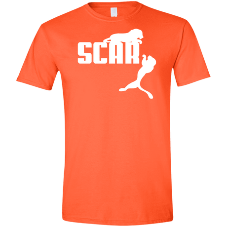 T-Shirts Orange / S Scar! Men's Semi-Fitted Softstyle