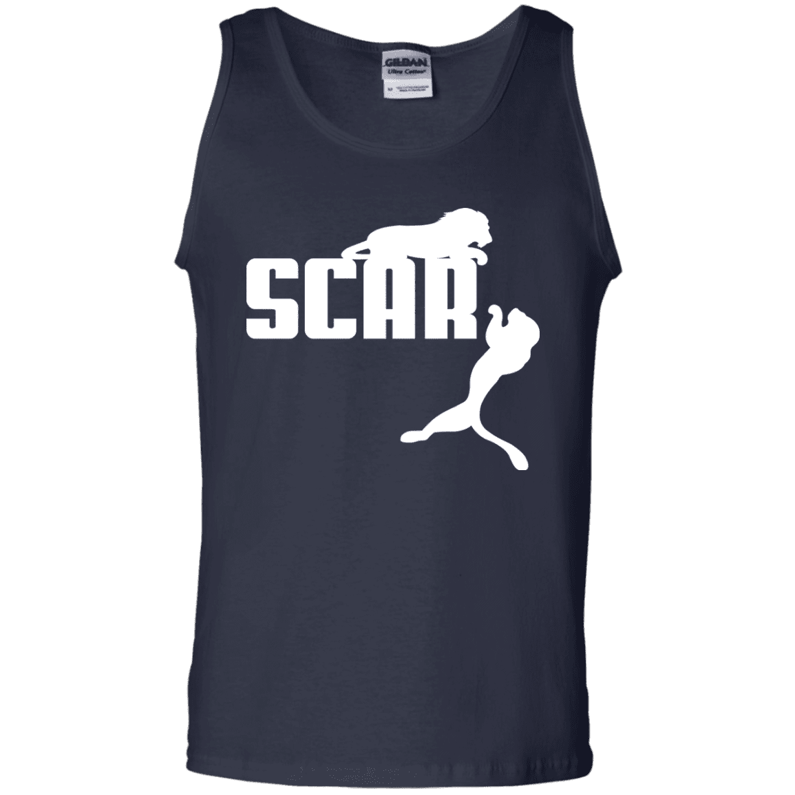 T-Shirts Navy / S Scar! Men's Tank Top