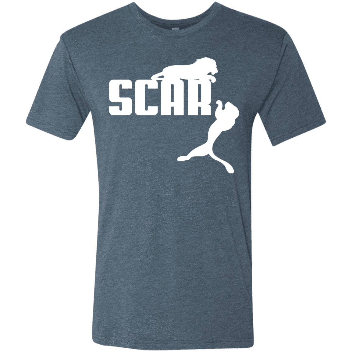T-Shirts Indigo / S Scar! Men's Triblend T-Shirt