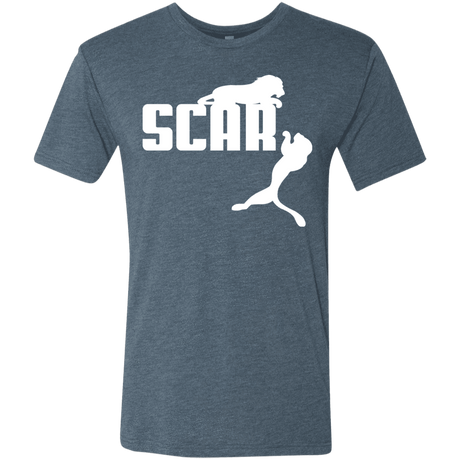 T-Shirts Indigo / S Scar! Men's Triblend T-Shirt