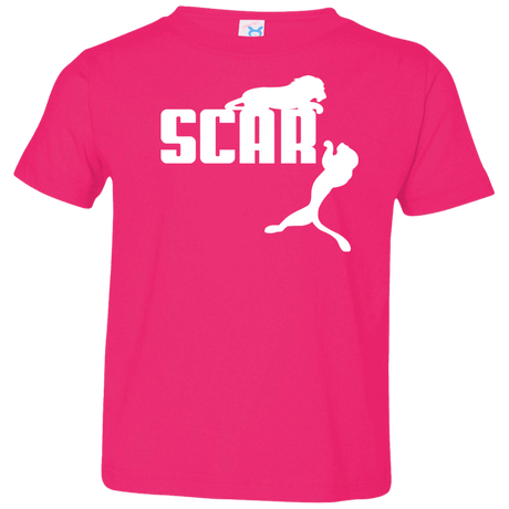 T-Shirts Hot Pink / 2T Scar! Toddler Premium T-Shirt