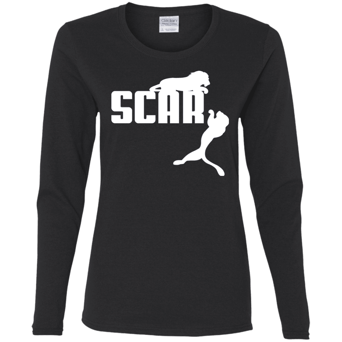T-Shirts Black / S Scar! Women's Long Sleeve T-Shirt