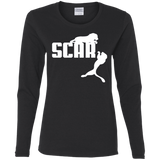 T-Shirts Black / S Scar! Women's Long Sleeve T-Shirt