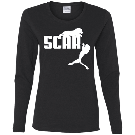 T-Shirts Black / S Scar! Women's Long Sleeve T-Shirt