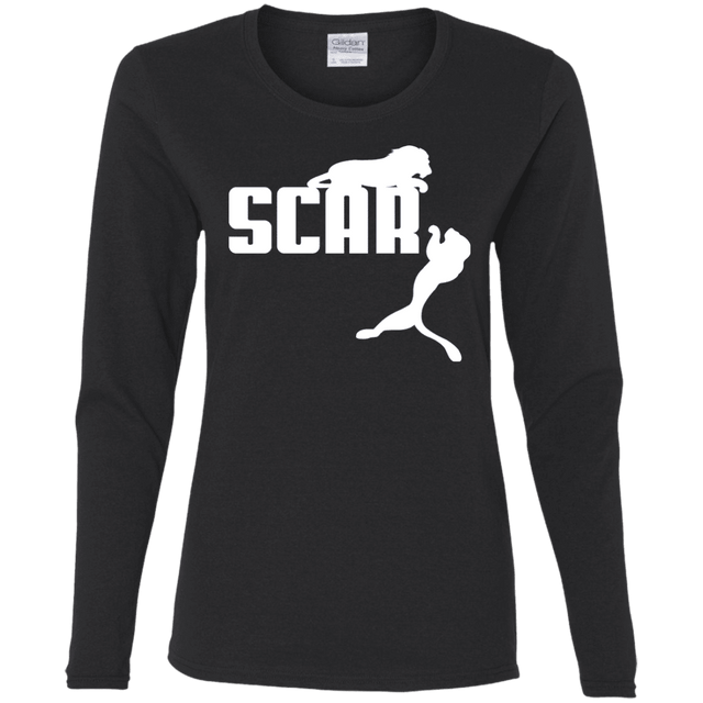 T-Shirts Black / S Scar! Women's Long Sleeve T-Shirt