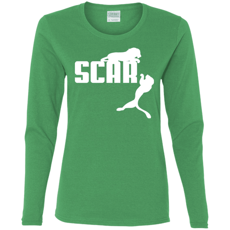 T-Shirts Irish Green / S Scar! Women's Long Sleeve T-Shirt