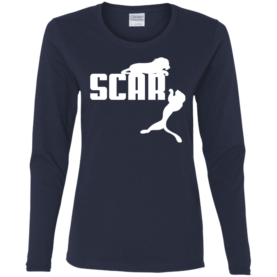 T-Shirts Navy / S Scar! Women's Long Sleeve T-Shirt