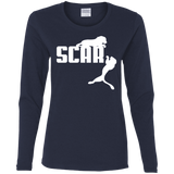 T-Shirts Navy / S Scar! Women's Long Sleeve T-Shirt