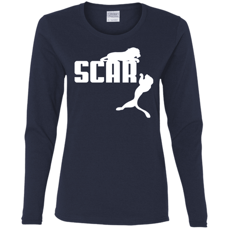 T-Shirts Navy / S Scar! Women's Long Sleeve T-Shirt