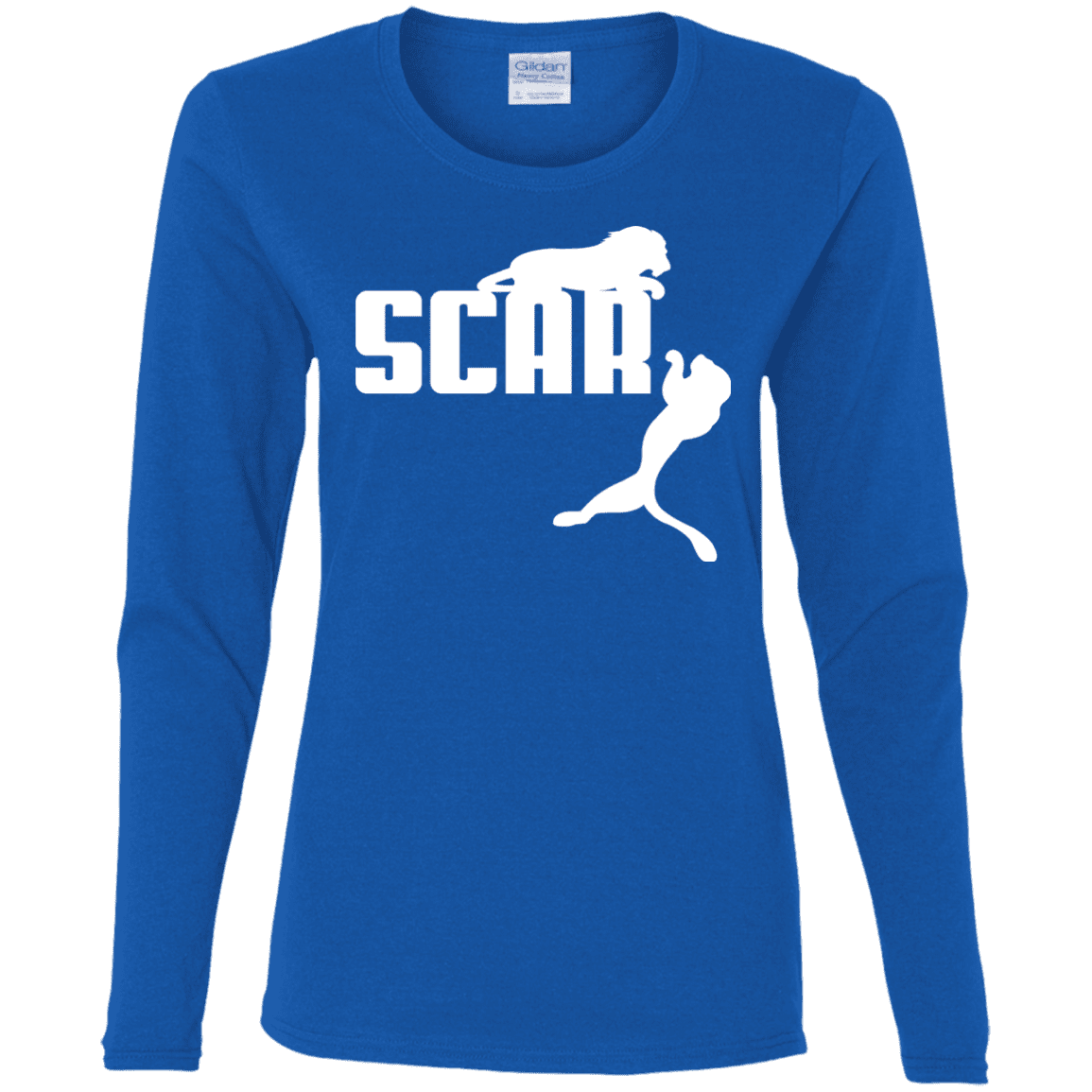 T-Shirts Royal / S Scar! Women's Long Sleeve T-Shirt