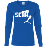 T-Shirts Royal / S Scar! Women's Long Sleeve T-Shirt